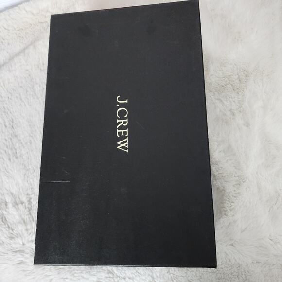 NEW J. Crew Rib-Cuff Chunky Ankle Boots Italian Leather Black Size 6.5 - Picture 10 of 10